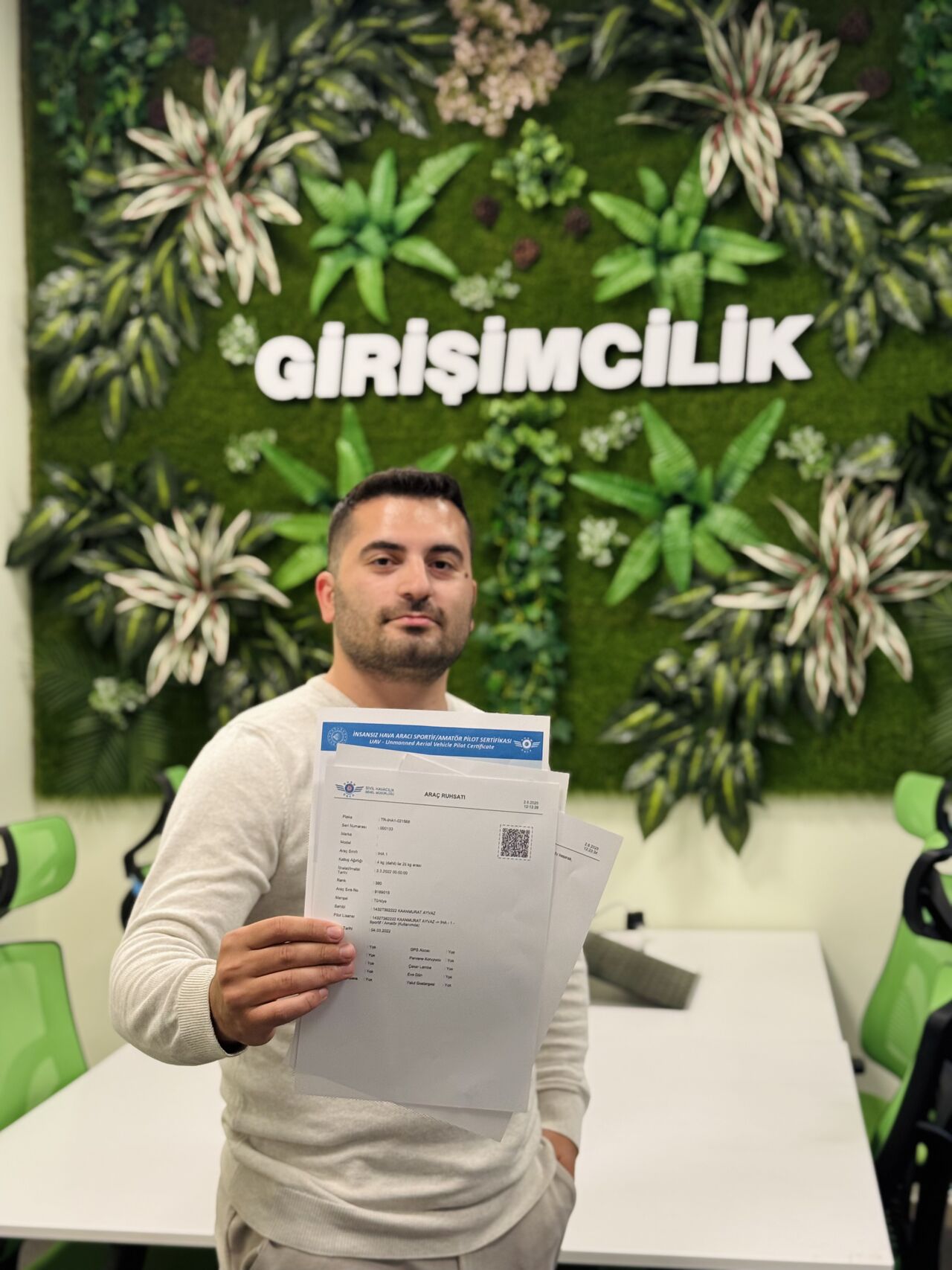 İlk İnsansız Teslimat Aracımız Ruhsatlandı!