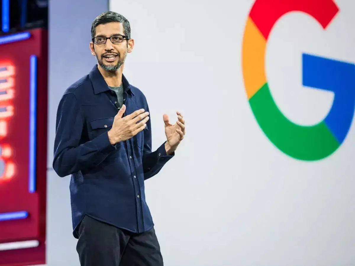 Sundar Pichai, CEO of Google and Alphabet, Indian-American tech executive, Chennai Tamil Nadu