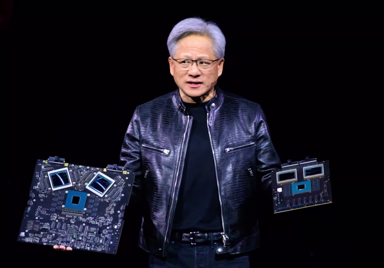 Jensen Huang, Nvidia CEO, the man who personally delivered the first AI supercomputer to OpenAI in 2016