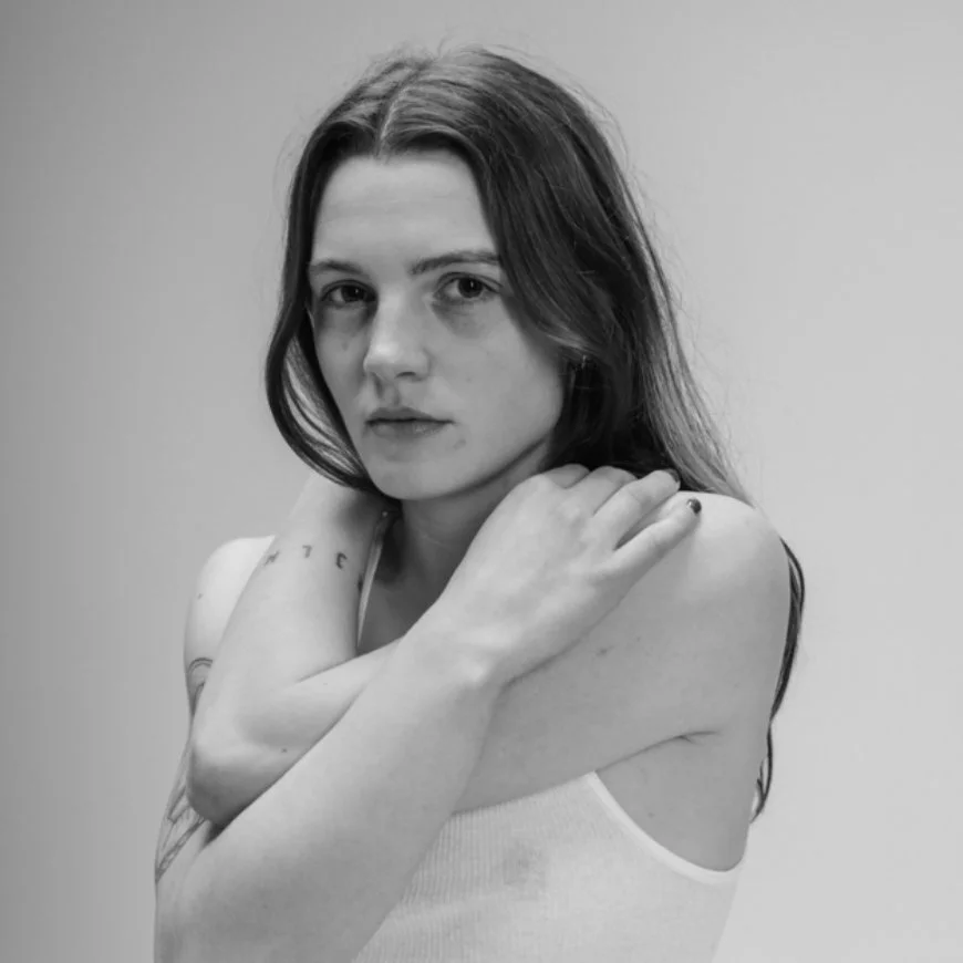 Sophia Stel - editorial portrait by David Sims for The Face Magazine