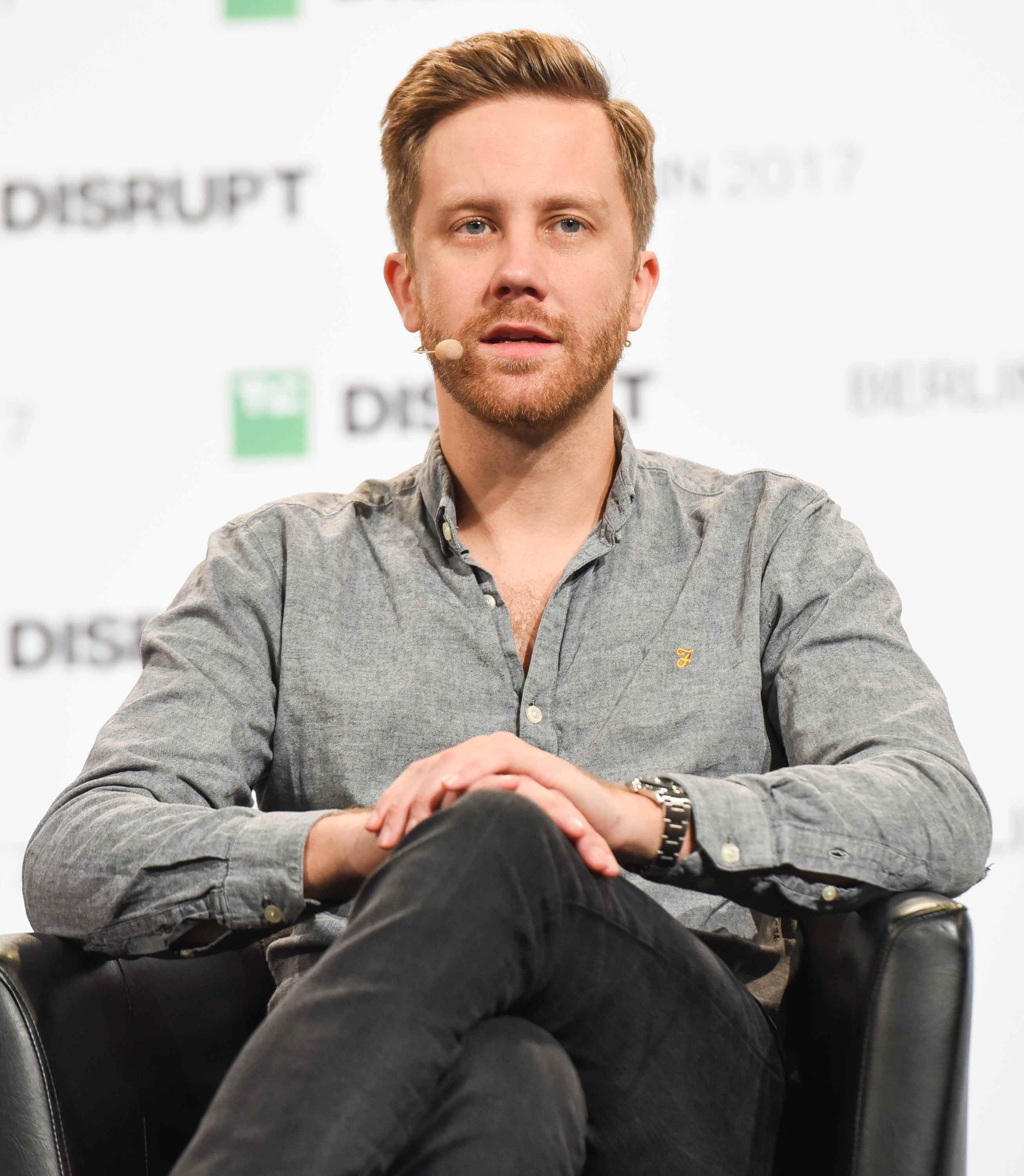 Tom Blomfield at TechCrunch Disrupt Berlin 2017