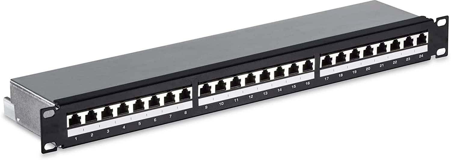 ethernet 24 port patch panel