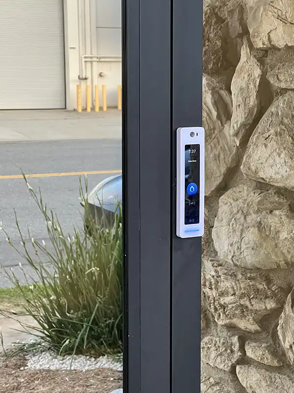 Access Control Double Door Inside View