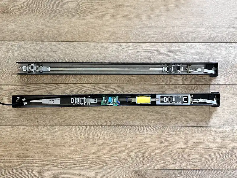 motorized push bars for access control