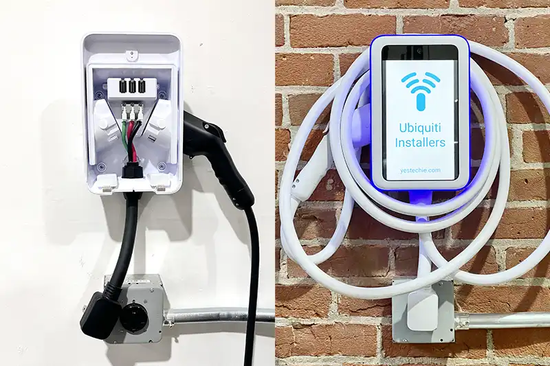 UniFi EV Station Installation.