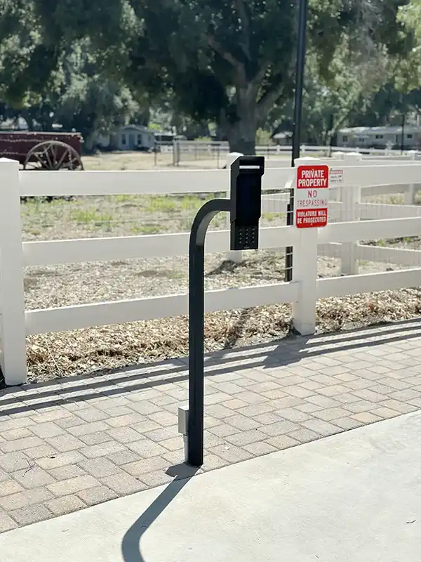 Ubiquiti Intercom Installation on the driway gates