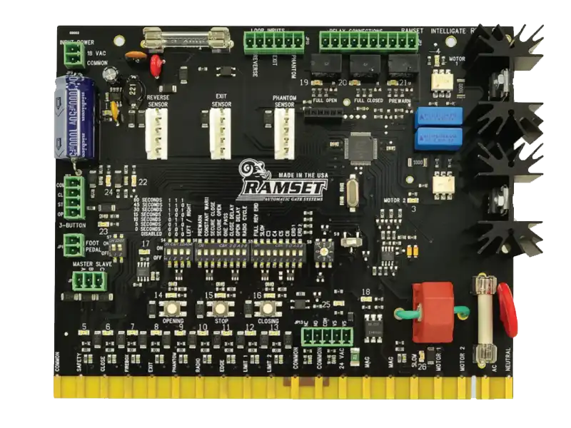 Ramset Gate Opener Control Board Integration with Ubiquiti Access Control