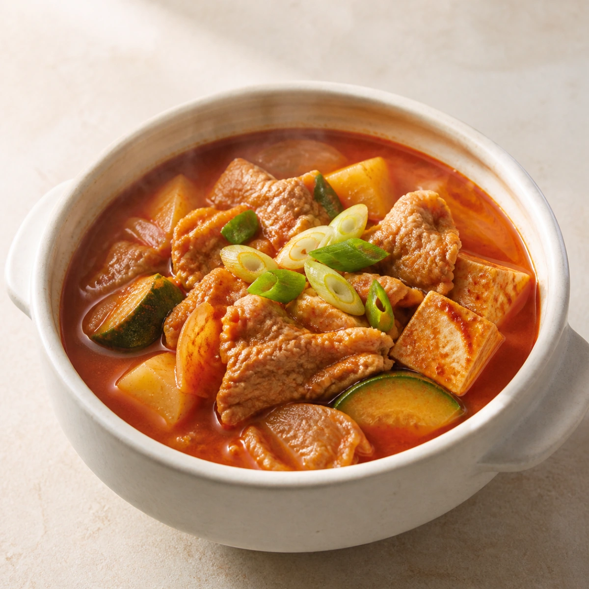 돼지고기고추장찌개
