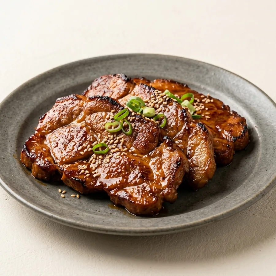 양념돼지목살 800g