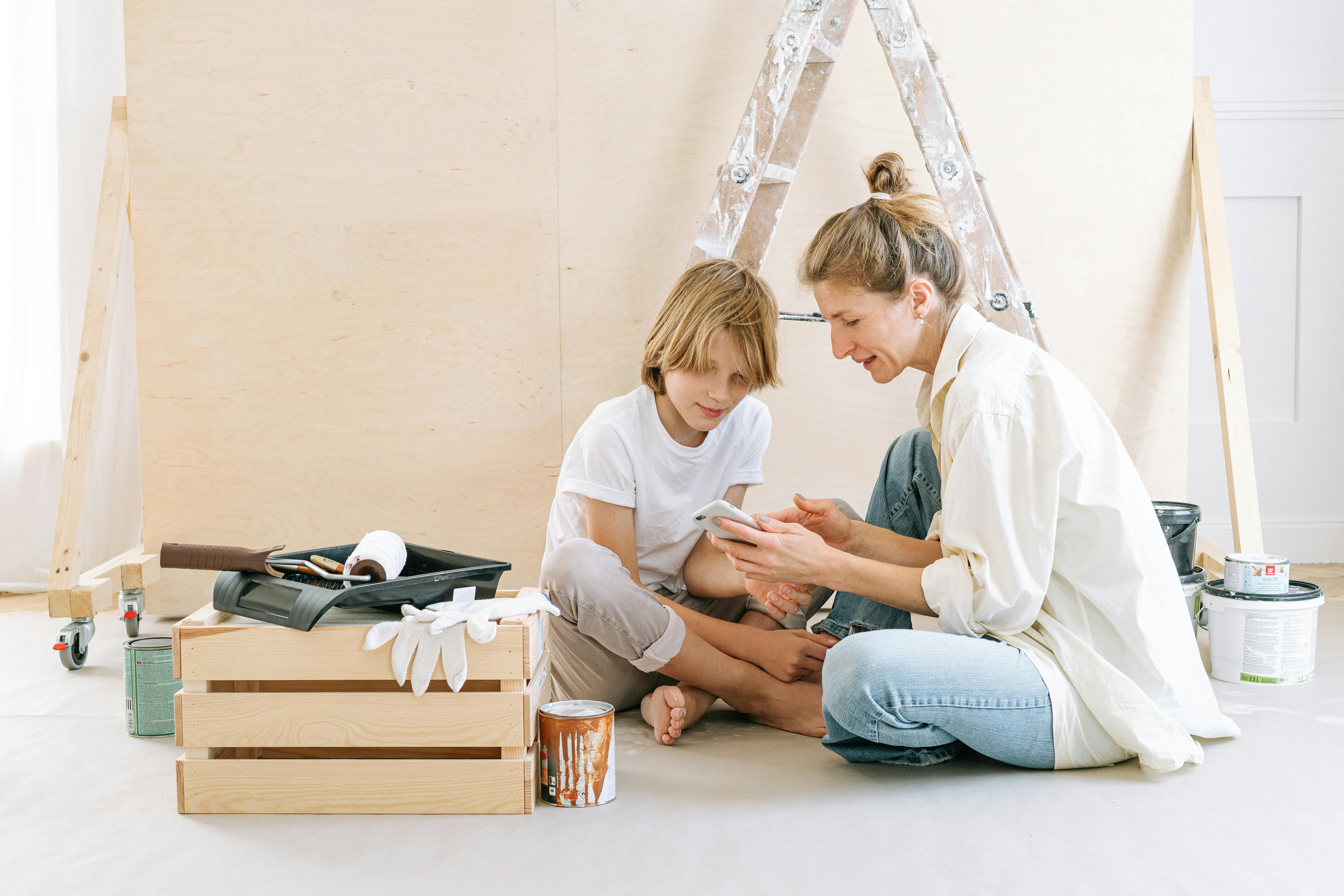 Managing Renovations with Kids