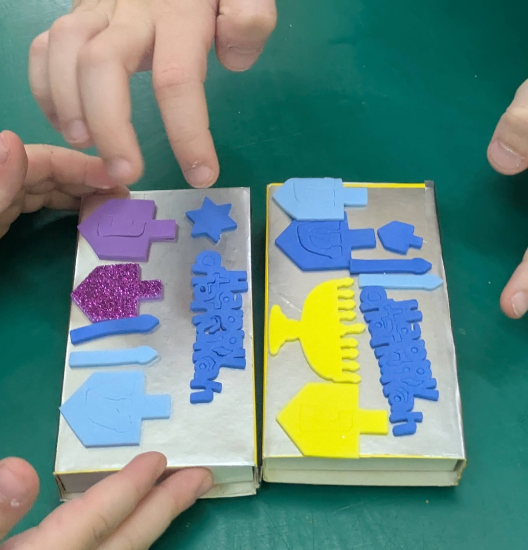 Chanukah match box