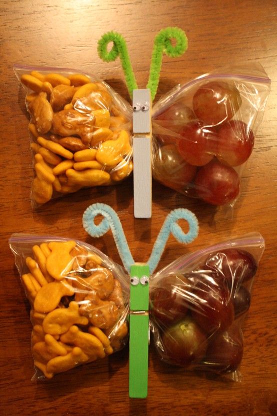 Snack butterfly bag