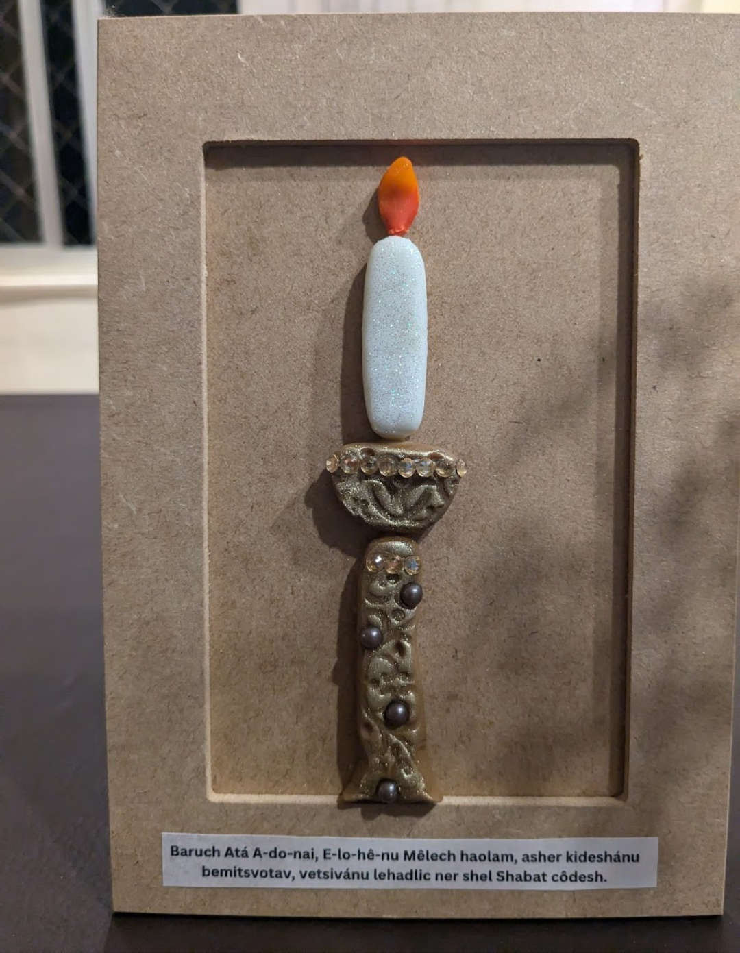 Candle light blessing art