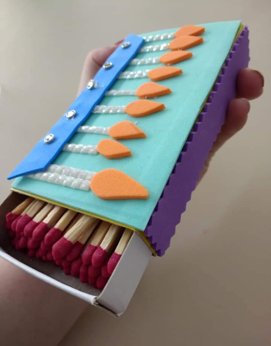 Decorated Match box