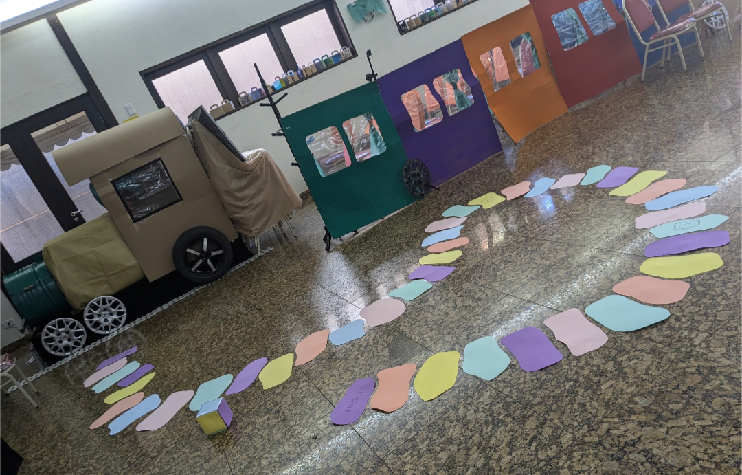 Candy Land on the floor