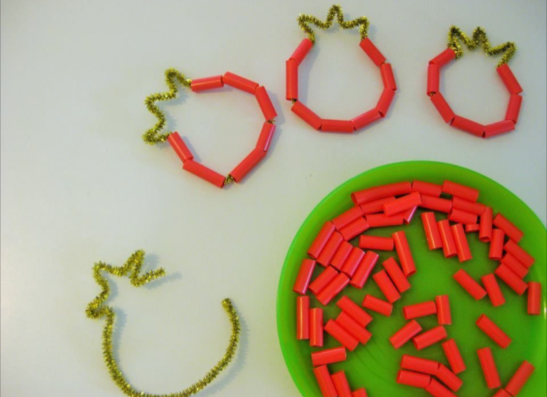 Pomegranate napkin rings