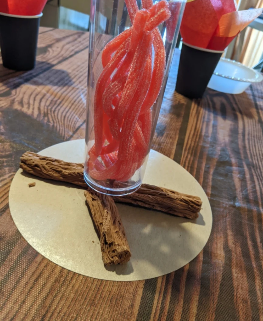 Bunfire center piece