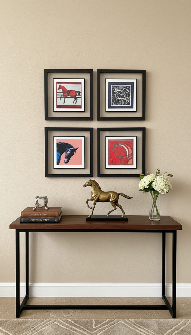 Four horses - Resim 1