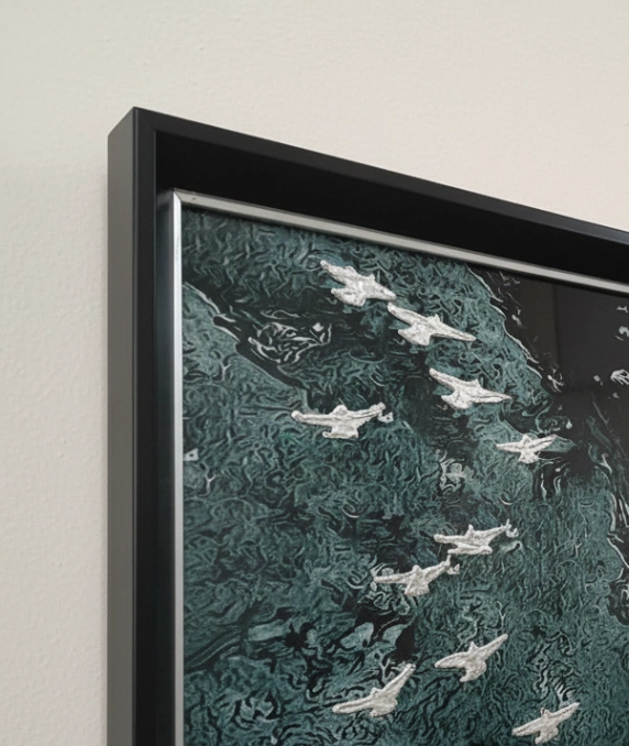 Silver birds (Yatay) - Resim 3