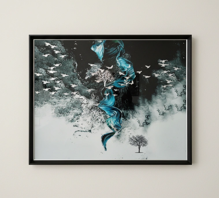 Silver birds (Yatay) - Resim 2