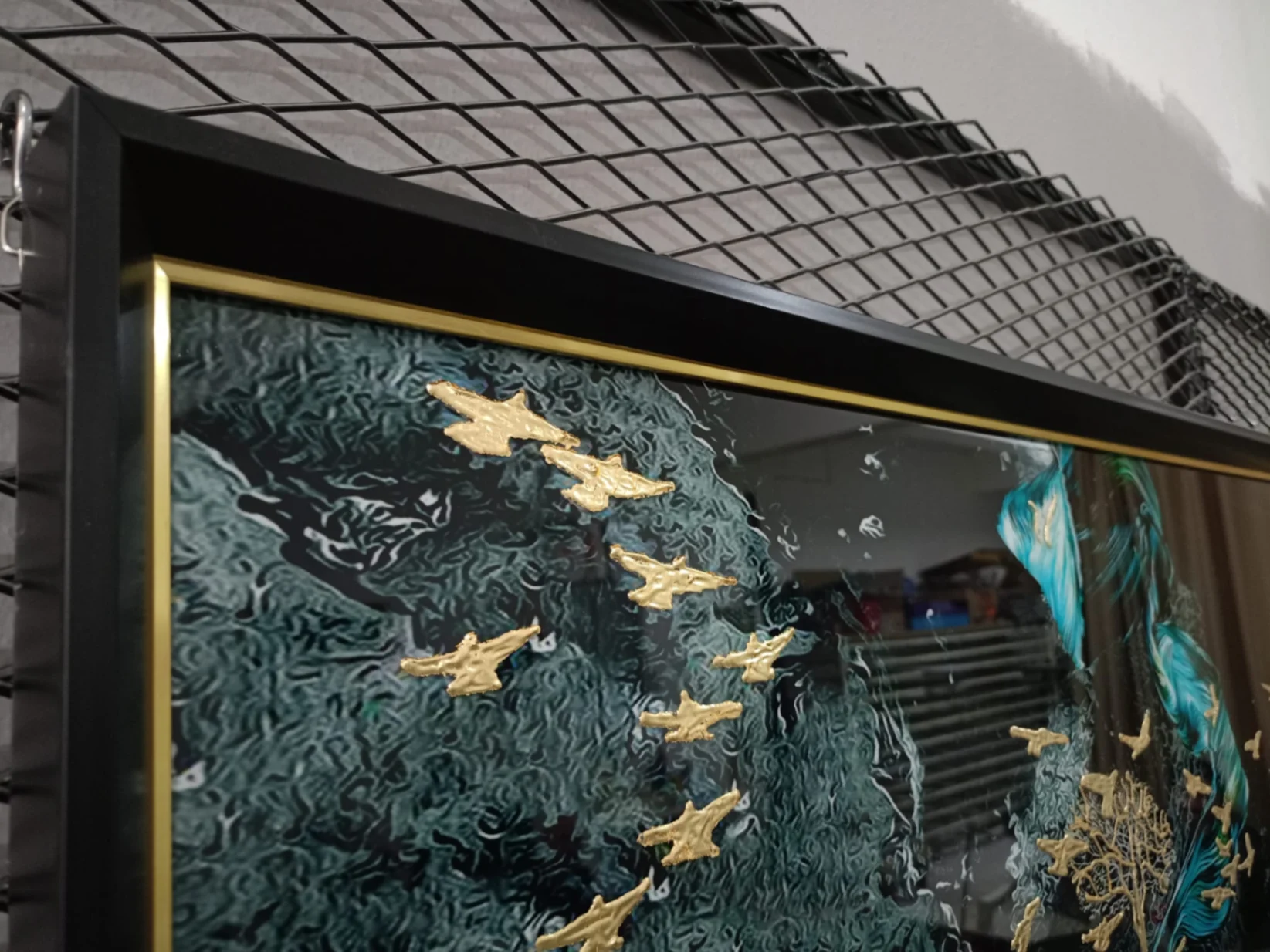 Golden birds (Yatay) - Resim 3