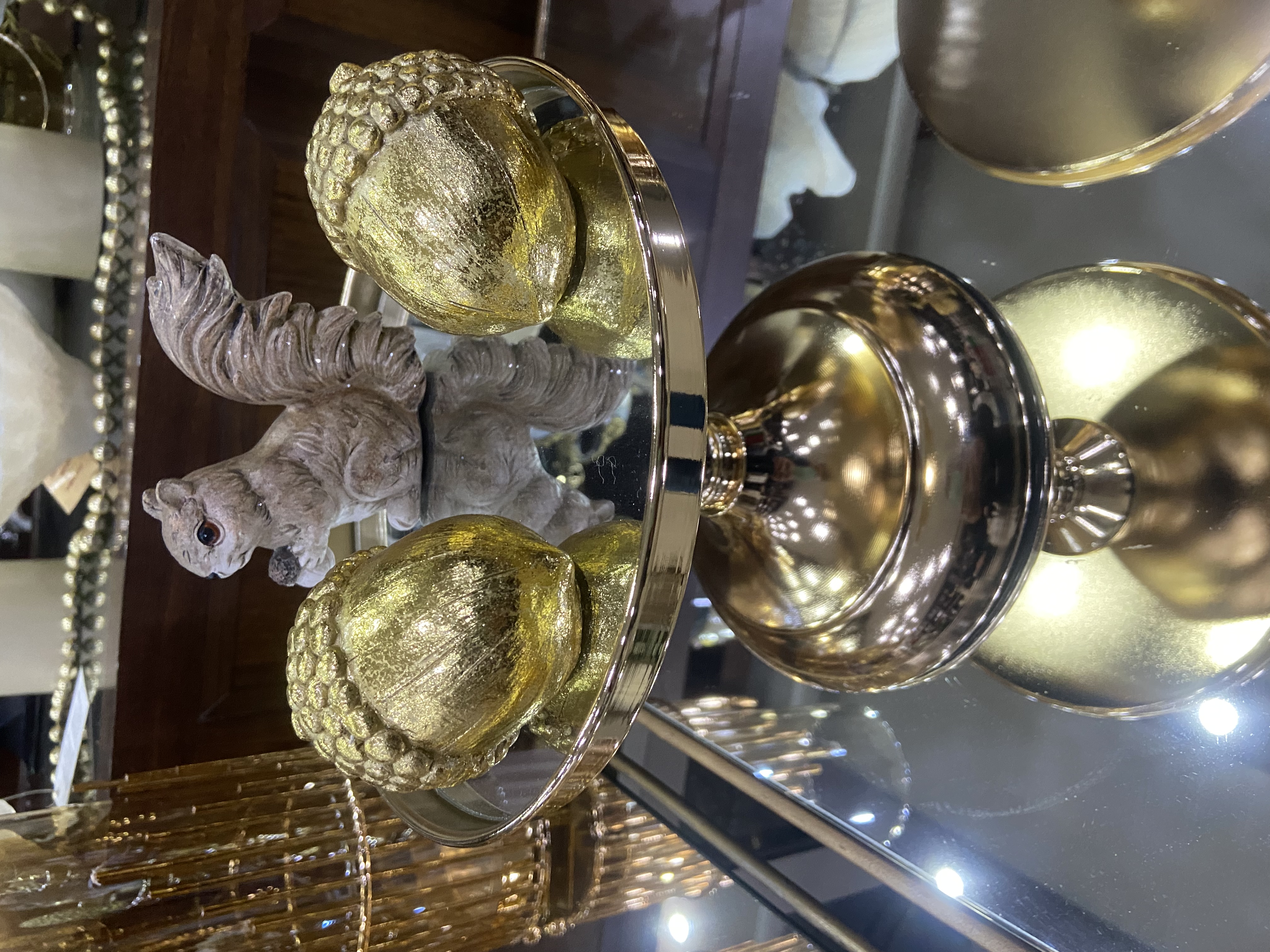 Golden Plated Platter