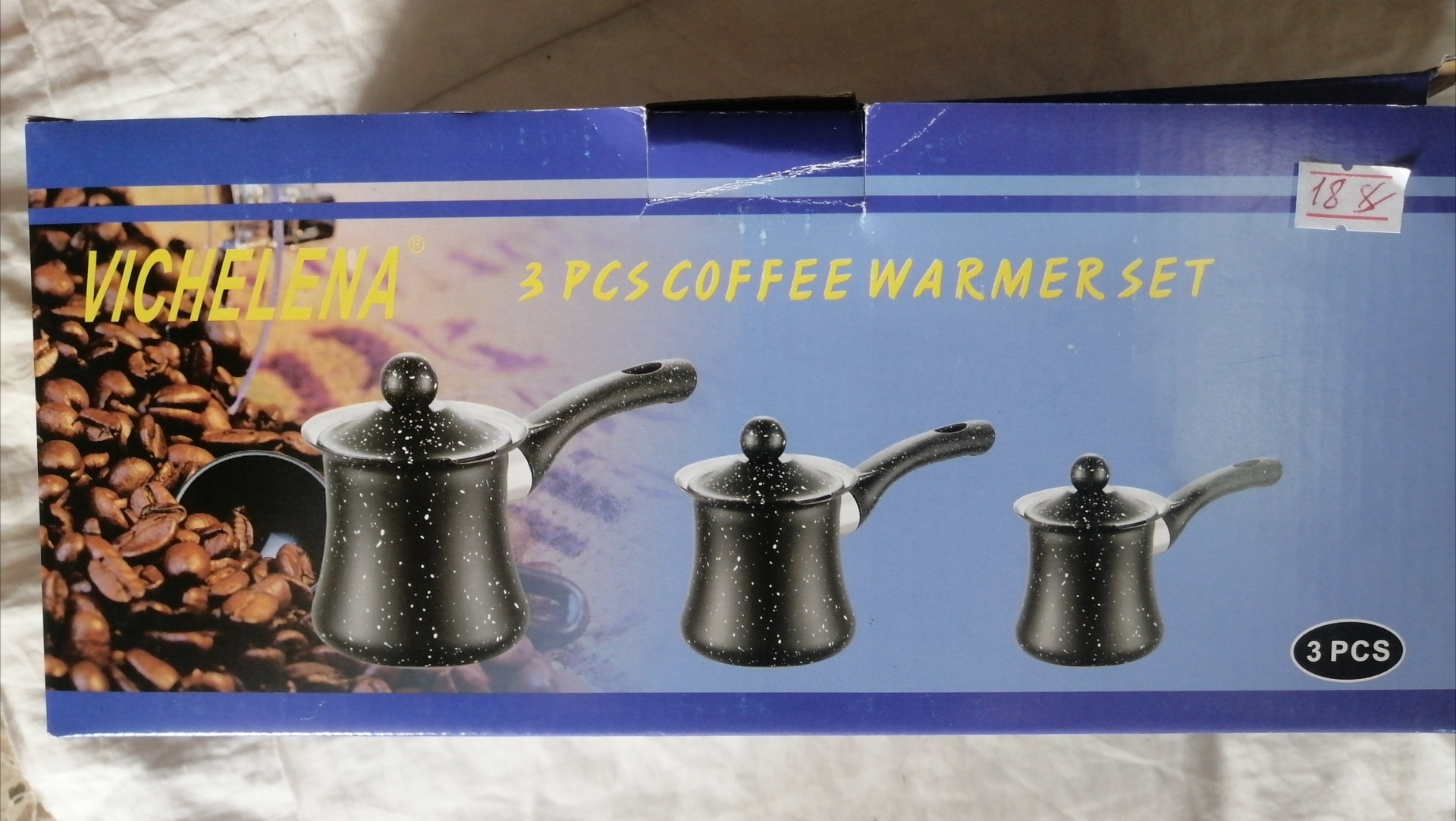 Coffee warmer set 