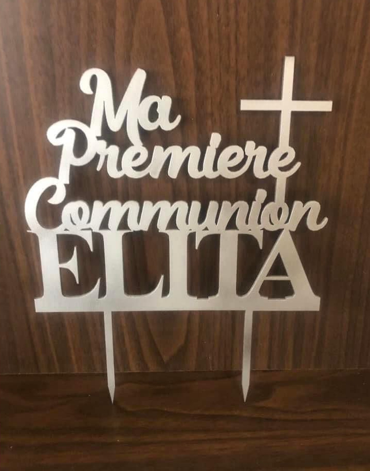 Costume Made Cake Topper 