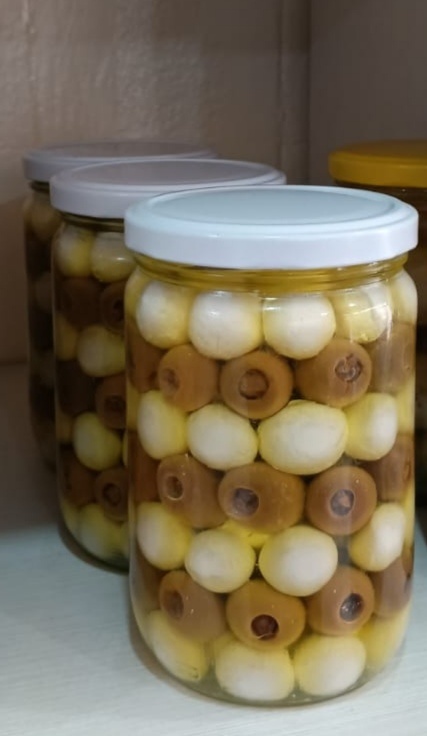 Labne with olive 