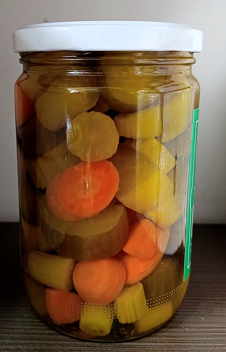 Pickled mixed vegetables 