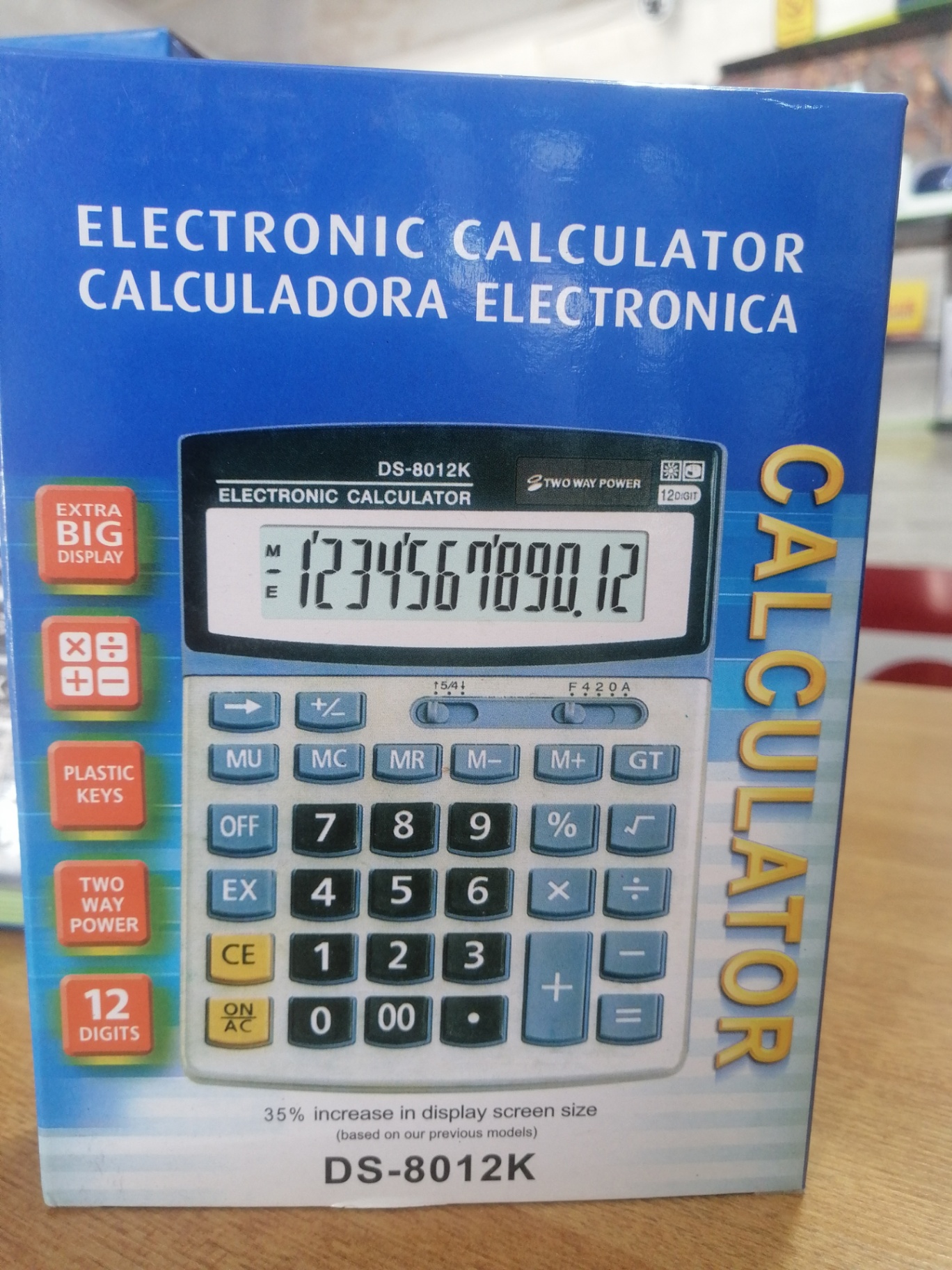 Electronic calculator 