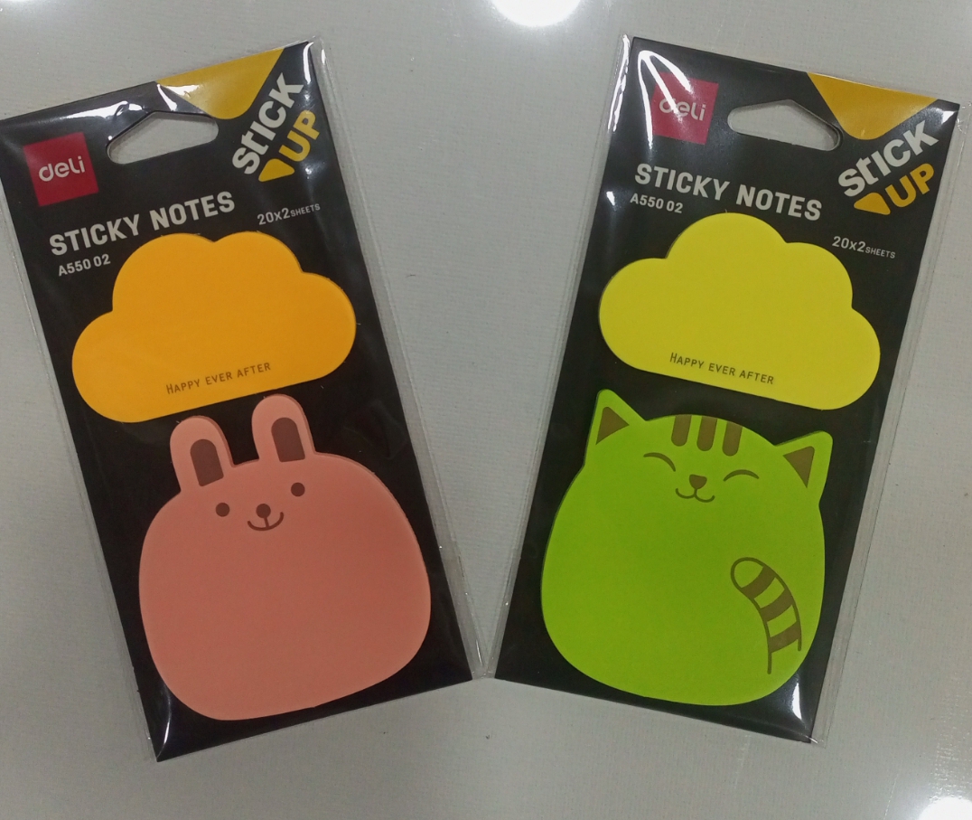 Deli Animal Sticky Notes 