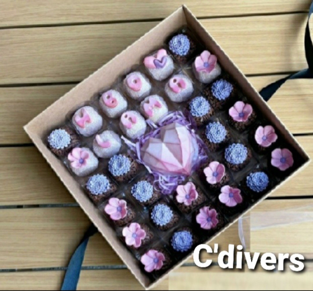 CHOCOLATE & WHITE BRIGADEIRO
