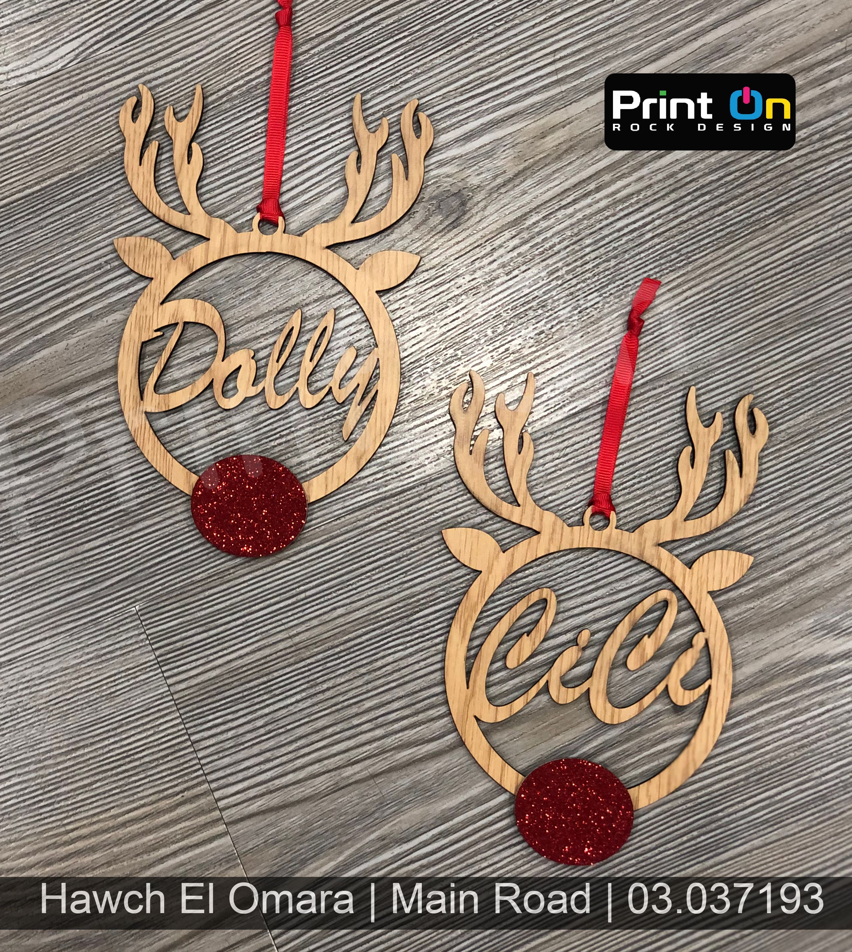 Custom Christmas balls