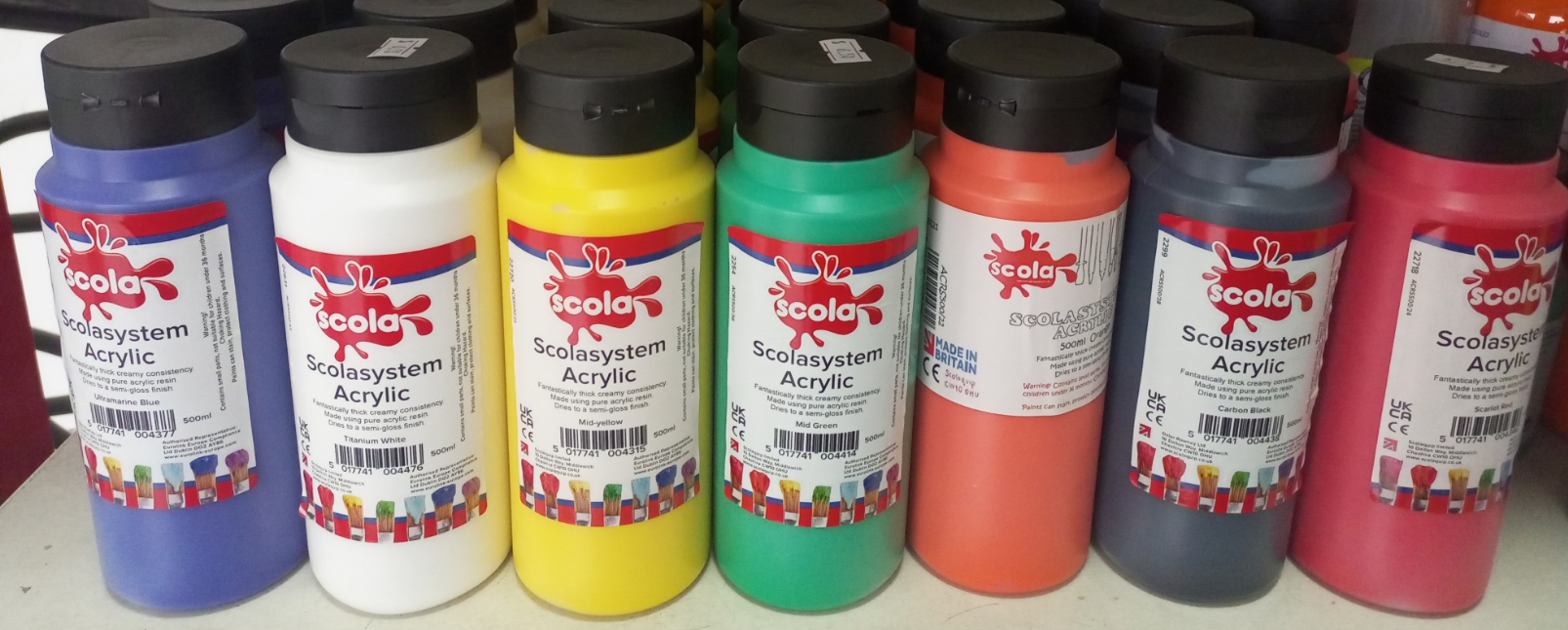 Scola Acrylic Paint