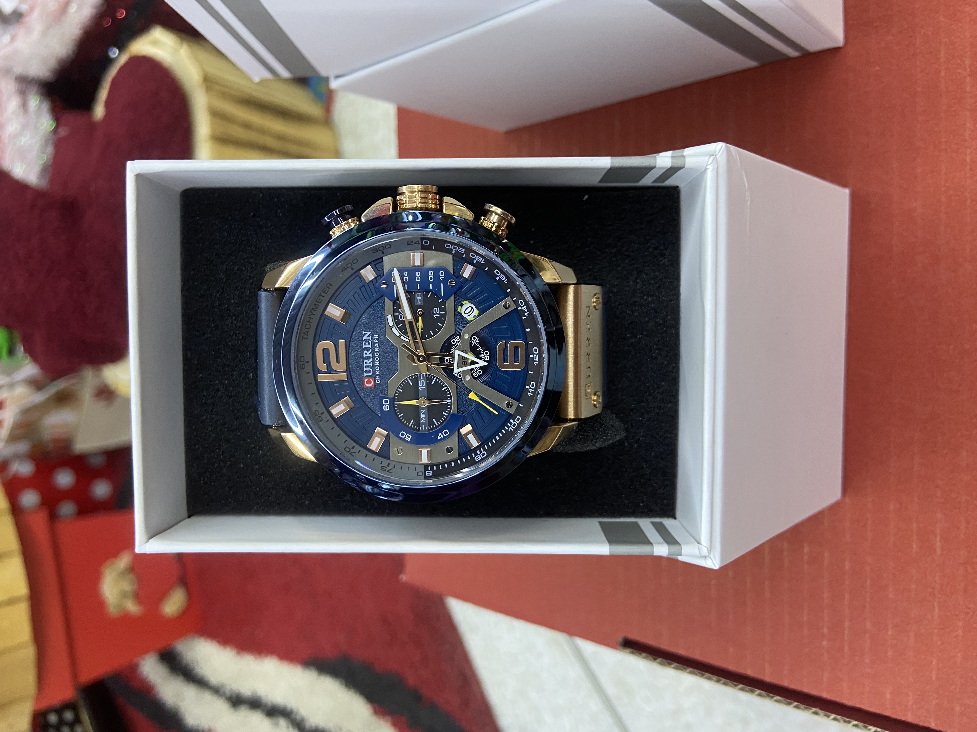Curren chronograph watch