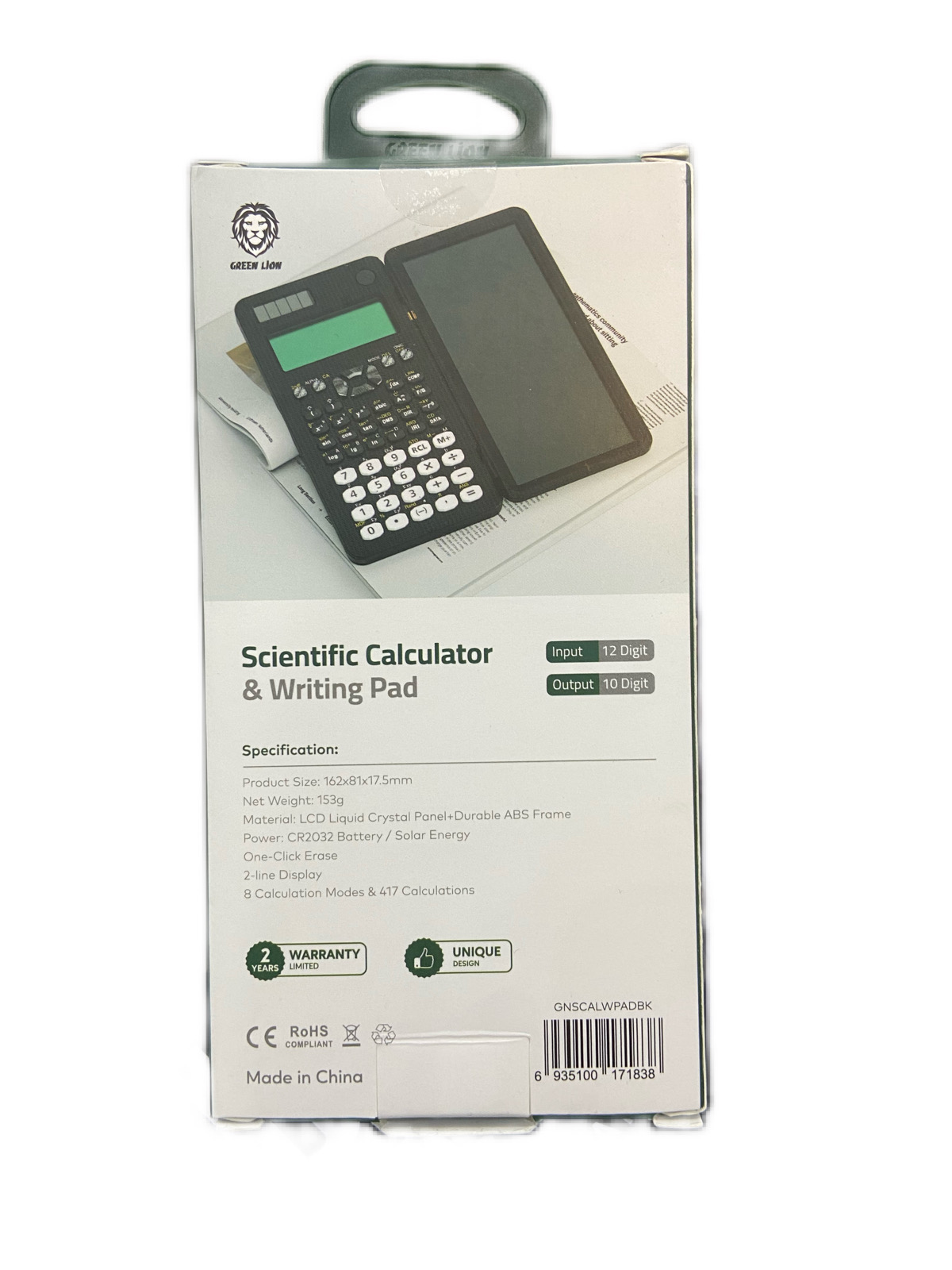Scientific calculator 