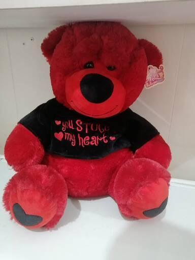 Red plush toy 