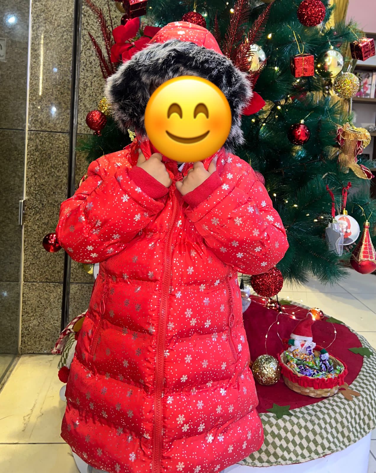 Red jacket for kids