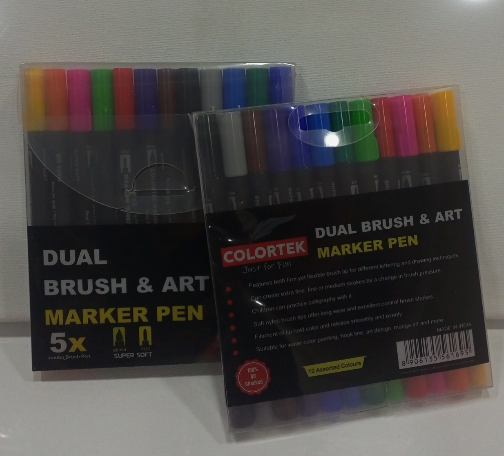 Colortek Dual Brush & Art Marker Pen