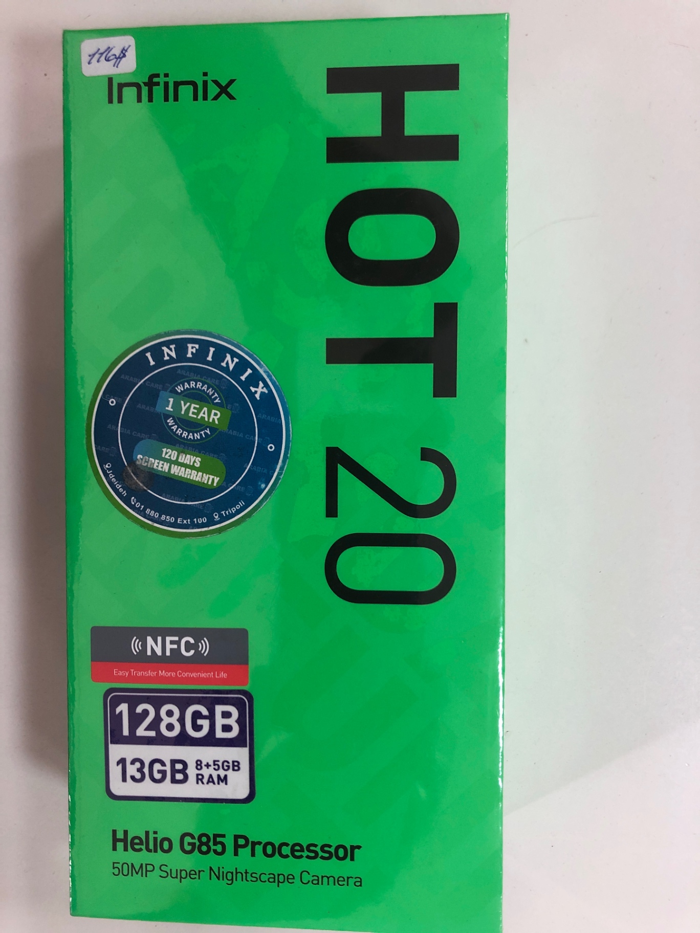 Infinix hot 20