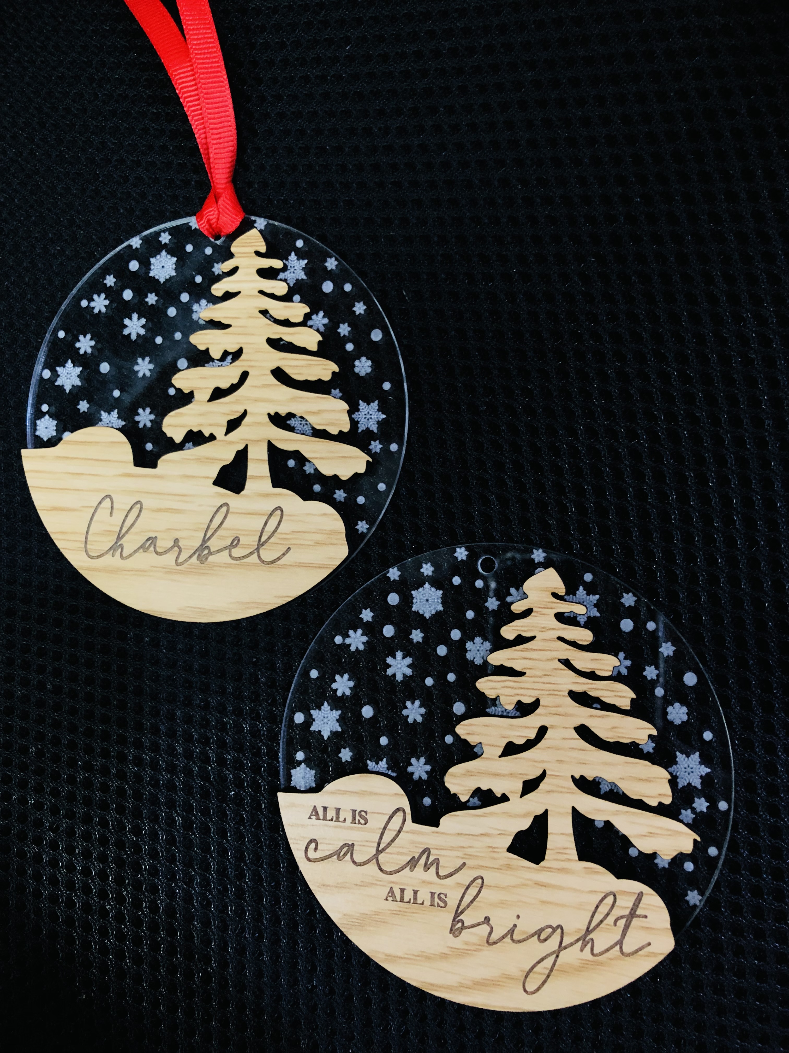 Custom Christmas name design 