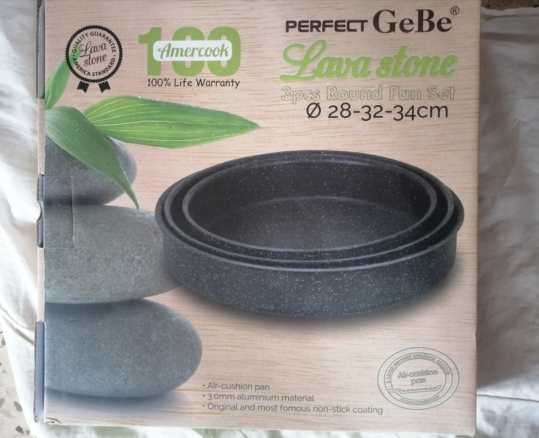 Air cushion pan 