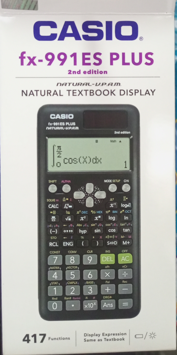 Casio fx-991ES plus calculator 