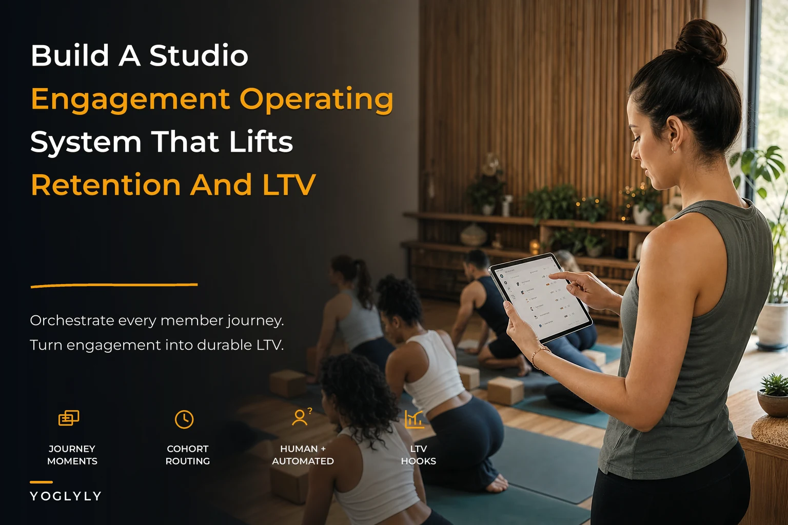 A customer engagement operating system for studio lifecycles