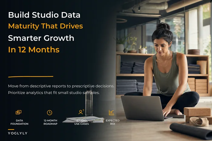 A data maturity model tailored to yoga studio growth