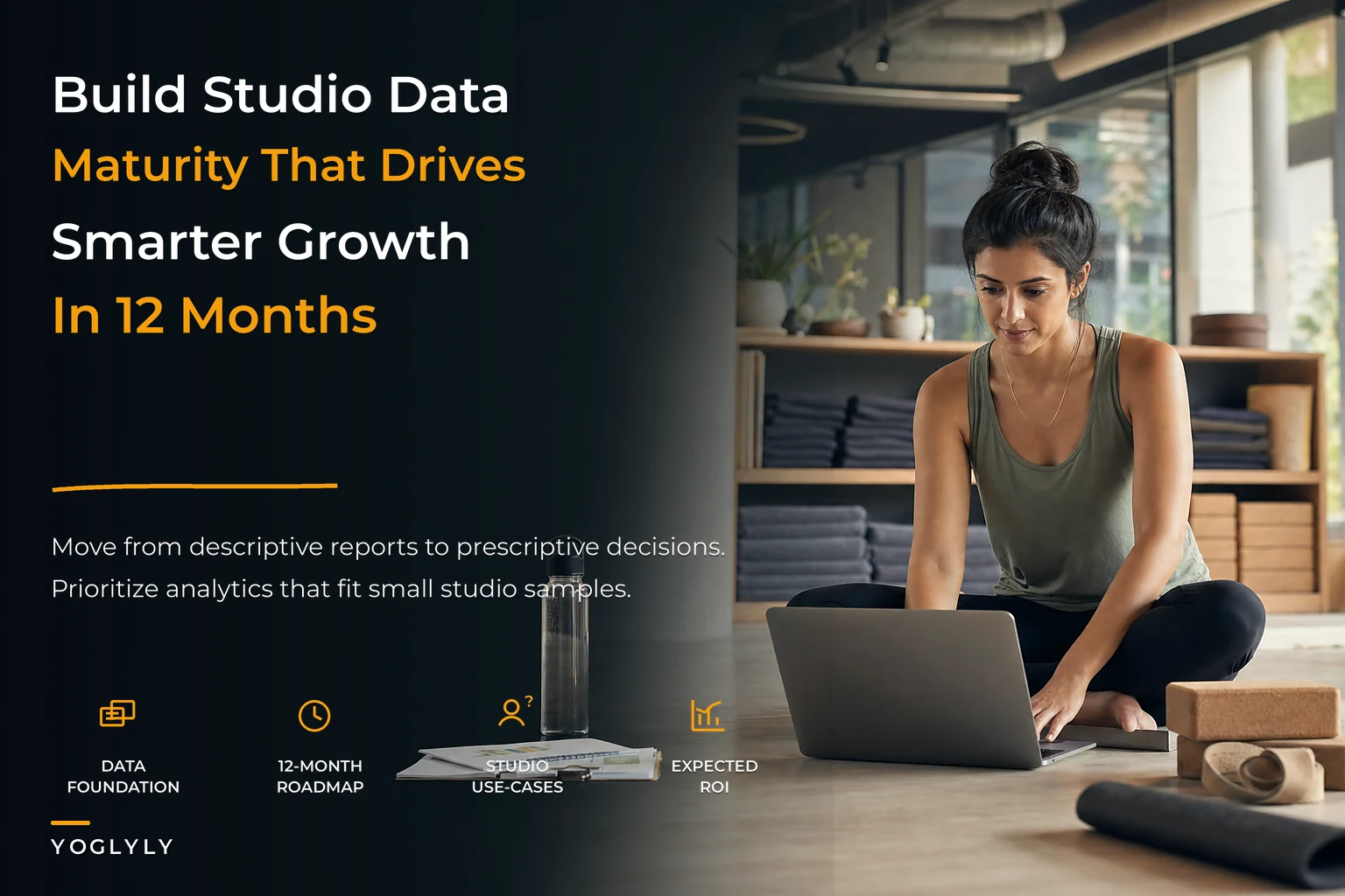A data maturity model tailored to yoga studio growth
