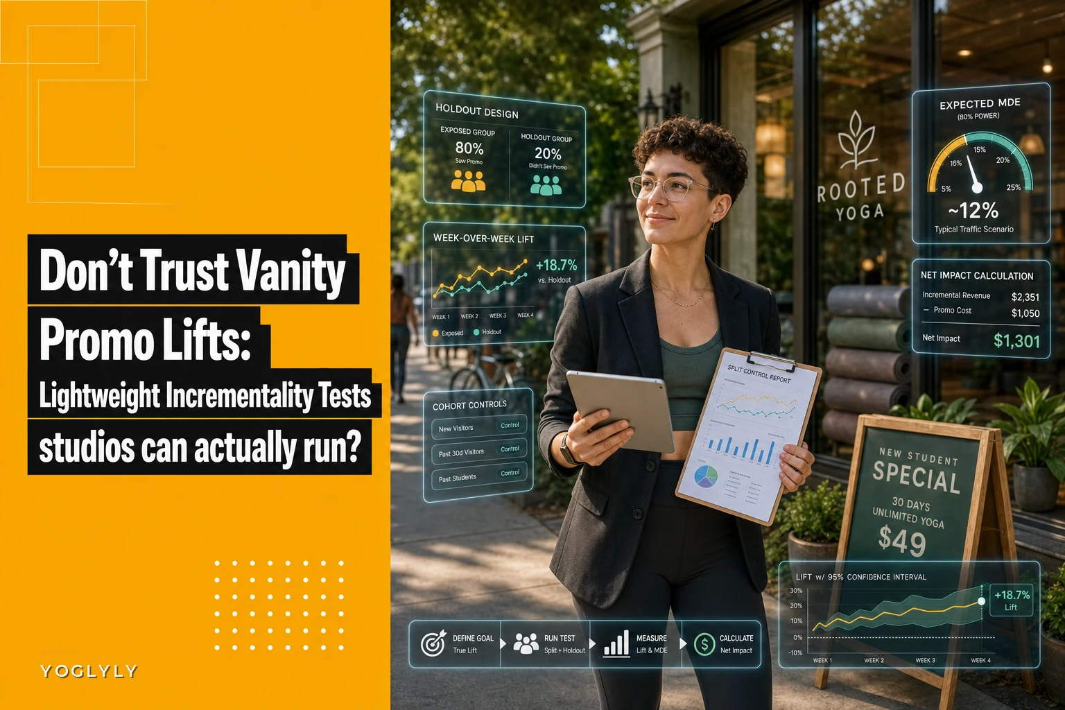 Don't trust vanity promo lifts: lightweight incrementality tests studios can actually run