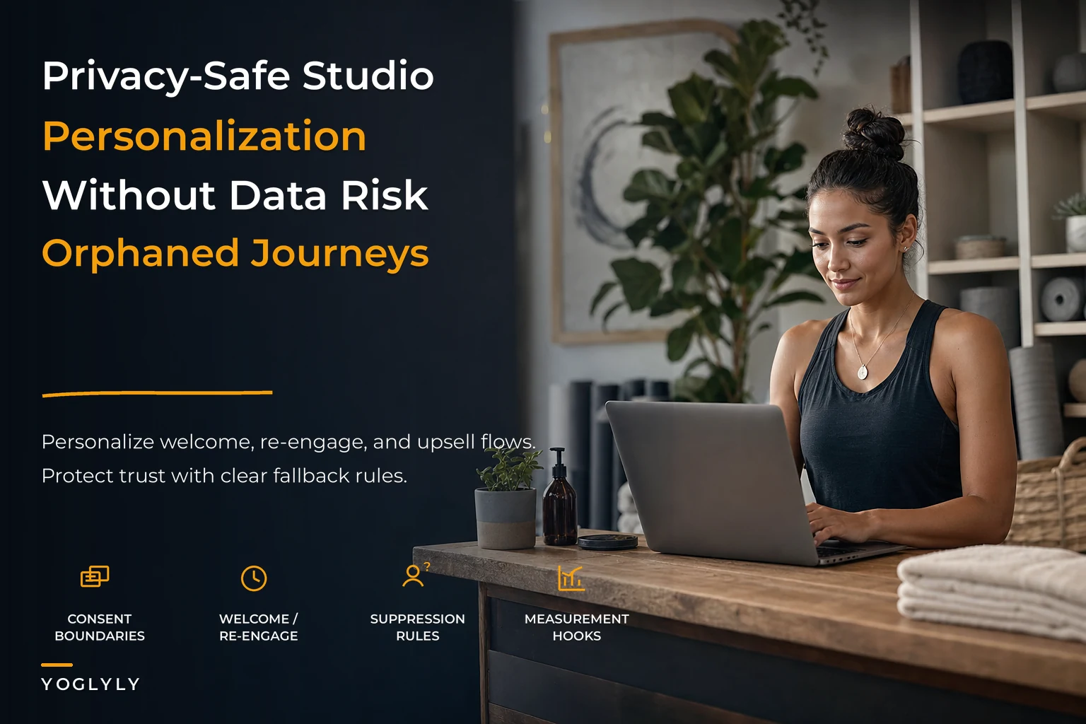 Privacy-safe personalization blueprint for studio customer data and segmentation