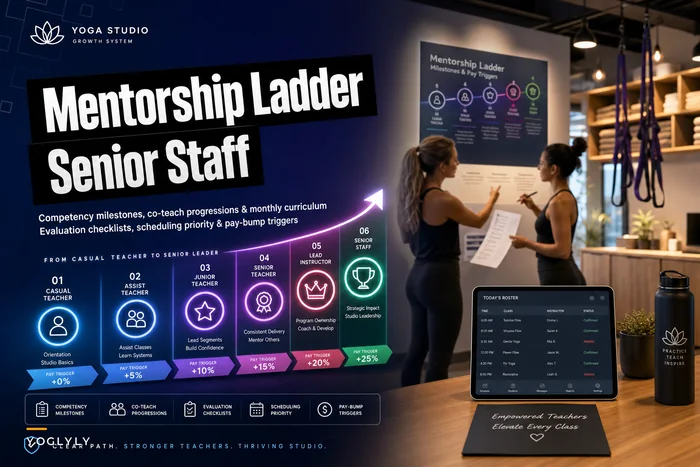 Turn casual teachers into senior staff: an instructor mentorship ladder with milestones, co-teaching progressions and pay triggers